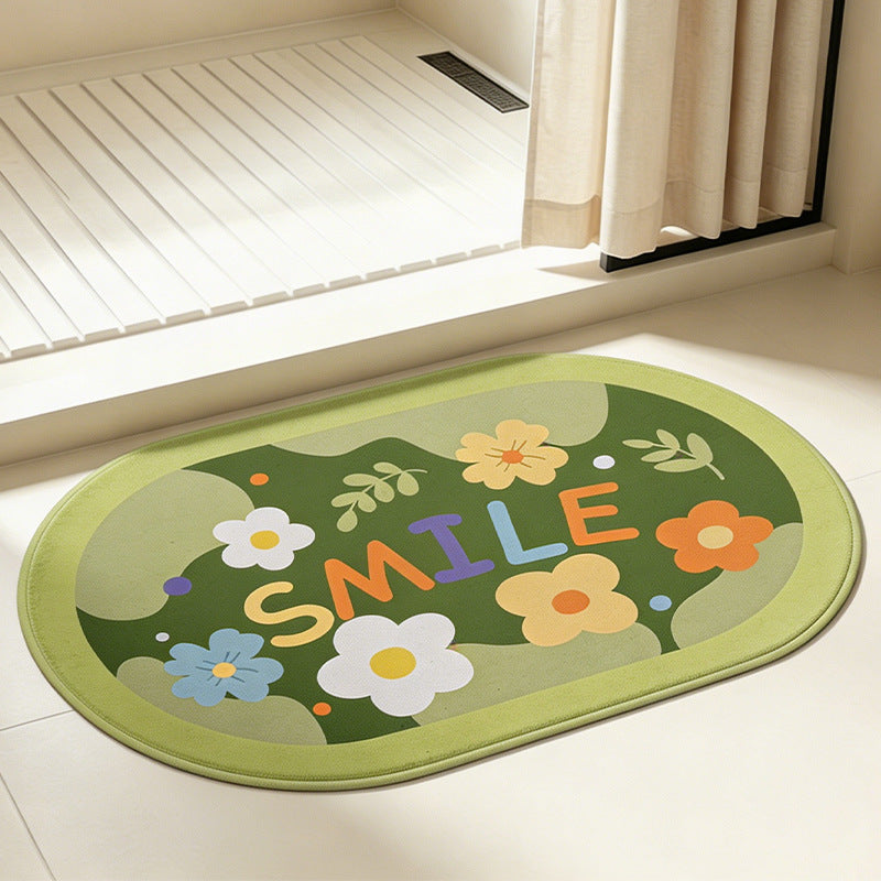 Decorative Bathroom Mat for Home