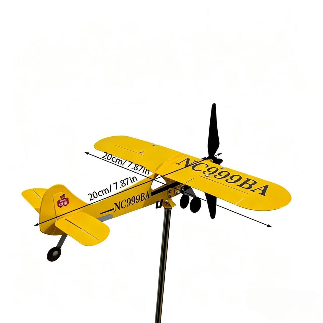Decorative Airplane Garden Stake Kalsten