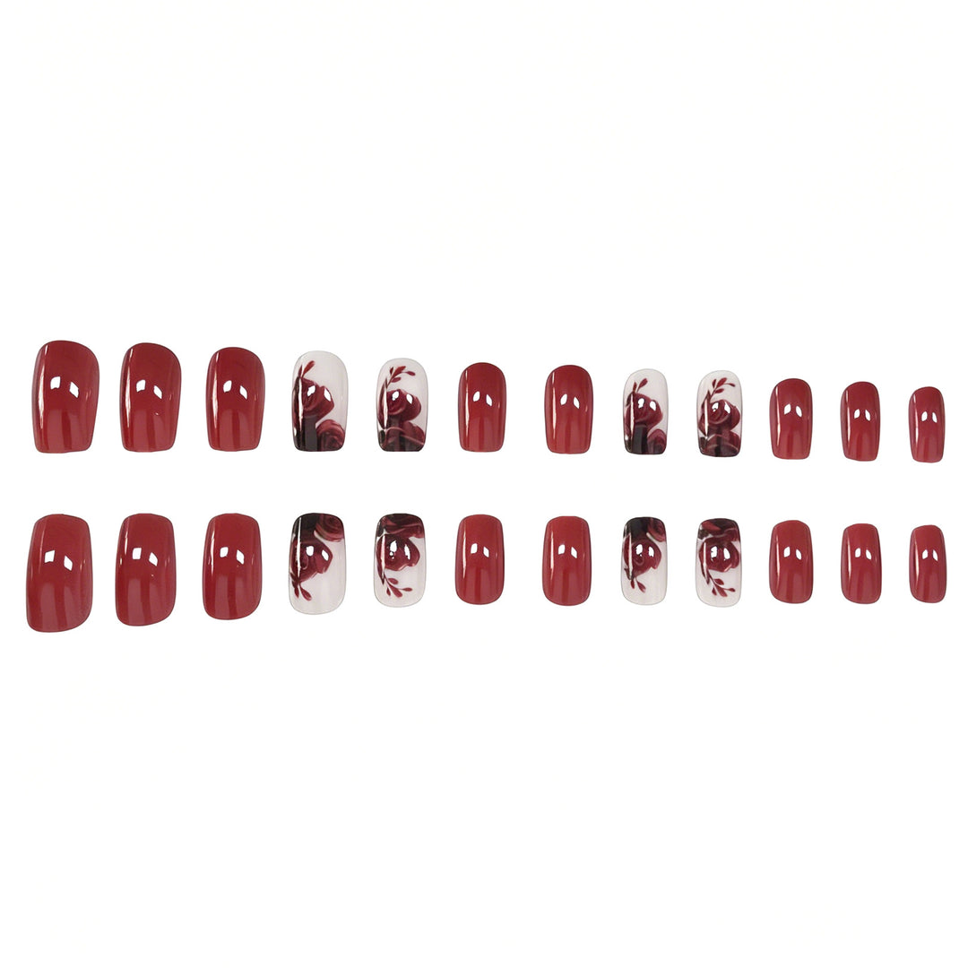 Detailed Floral Nail Art Kit Kalsten