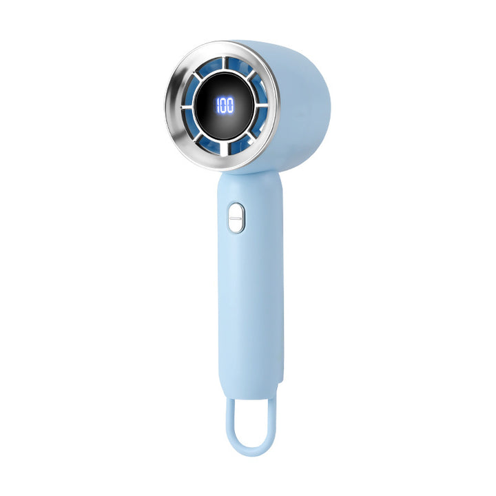 Ladies portable cooling fan with digital display Kalsten