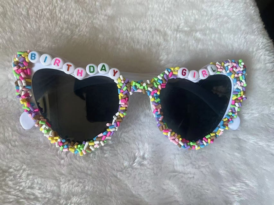 Decorative Birthday-Themed Fashion Sunglasses Kalsten