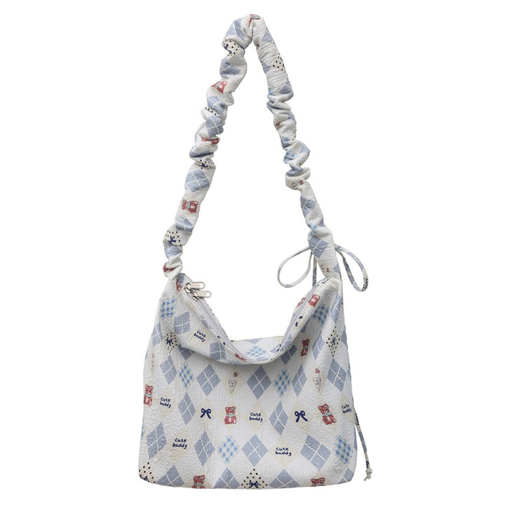 Playful Character-Themed Hobo Bag Kalsten