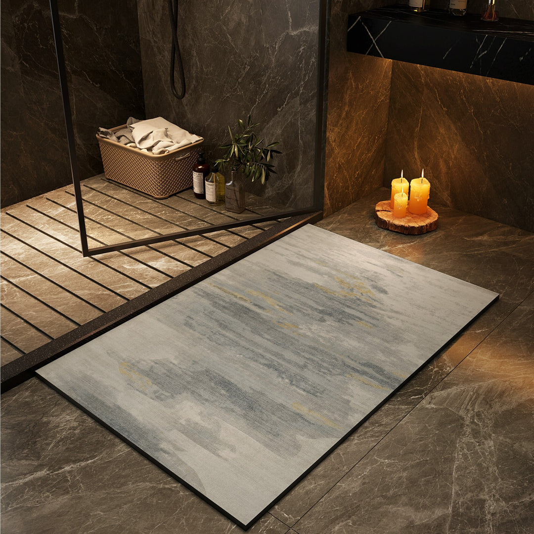 Geometric Patterned Non-Slip Bath Mat Kalsten