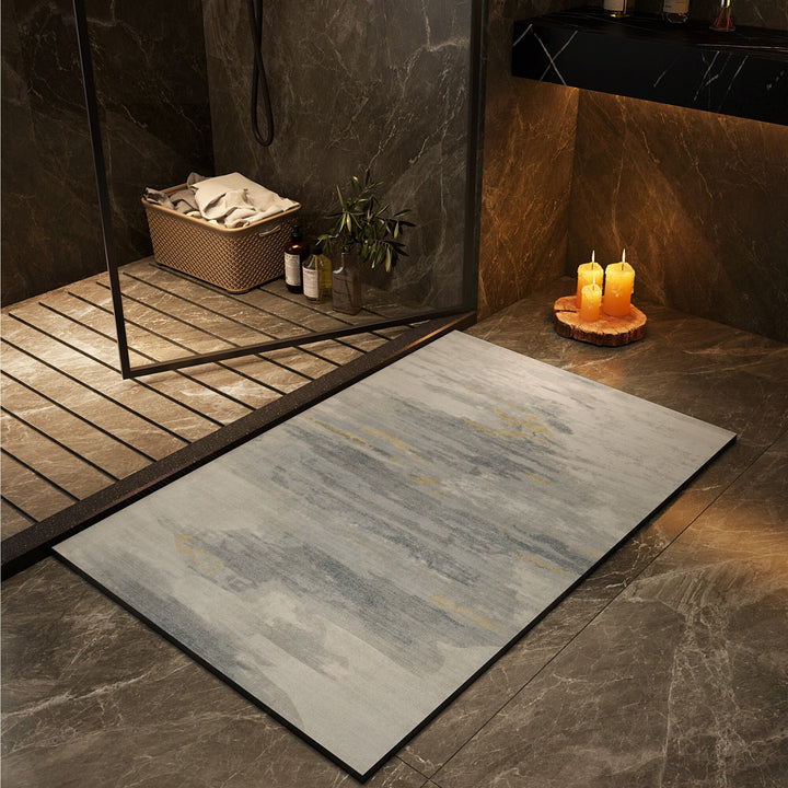 Geometric Patterned Non-Slip Bath Mat Kalsten