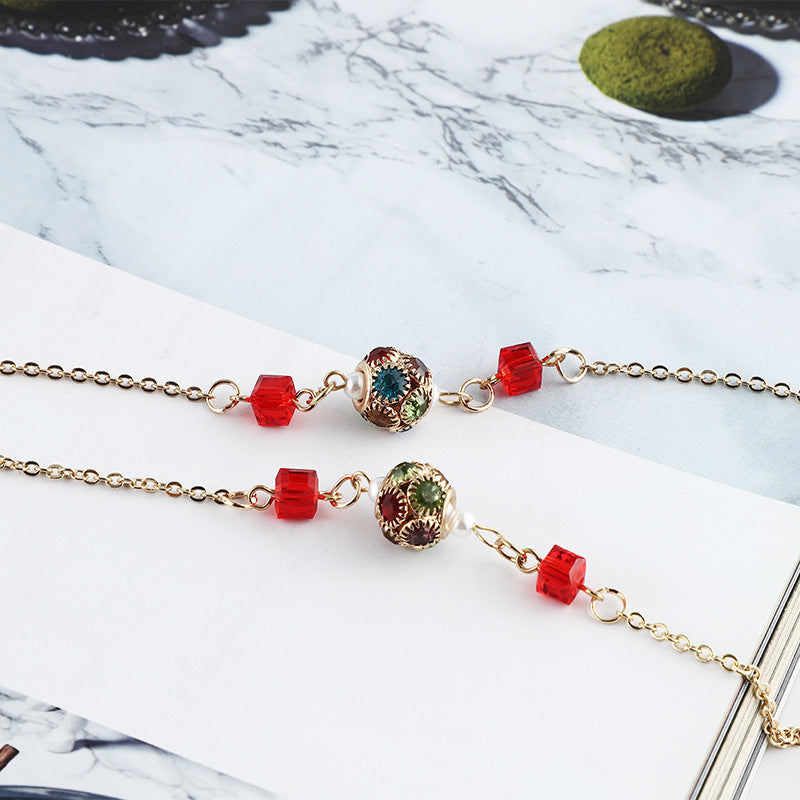 Elegant Beaded Jewelry Chain Kalsten