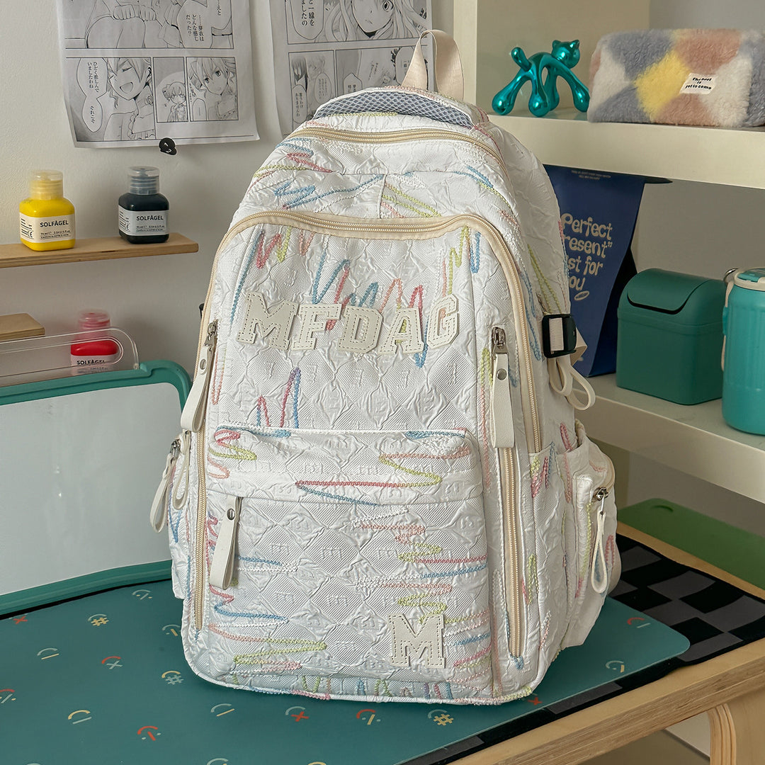 Decorative Graphic Backpack Kalsten