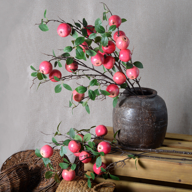 Decorative Artificial Apple Twig Arrangement