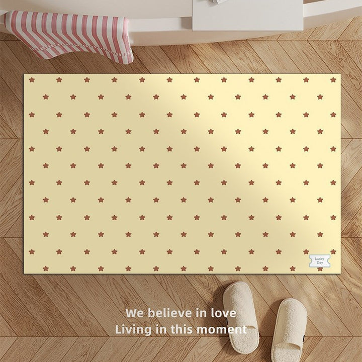 Cozy Star Pattern Bath Mat Kalsten
