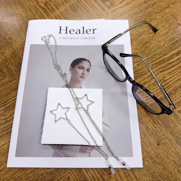 Star-Shaped Drop Earrings Kalsten