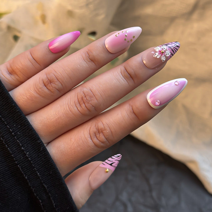 Artistic Press-On Nail Art Collection Kalsten