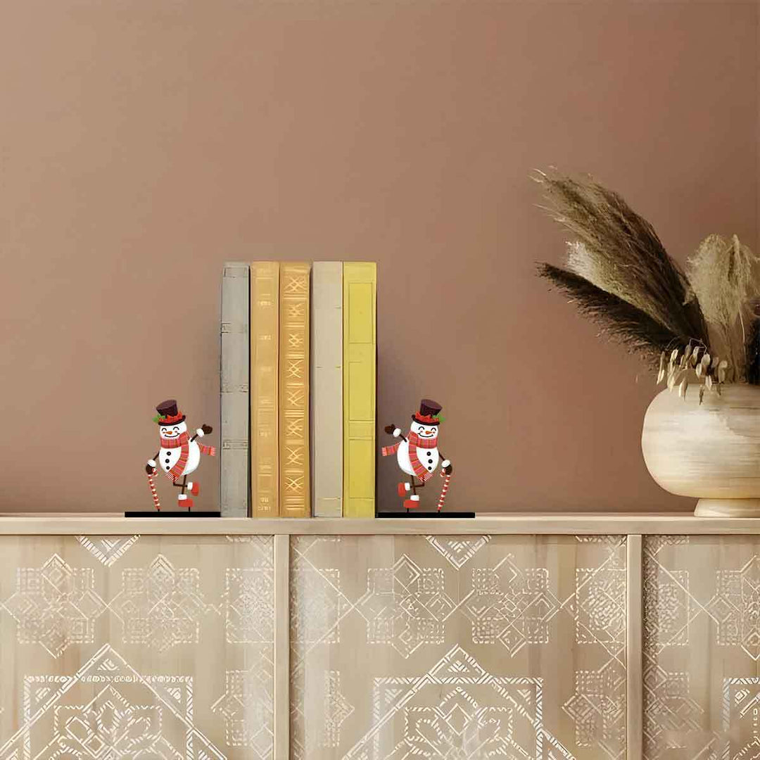 Holiday-Themed Decorative Bookends