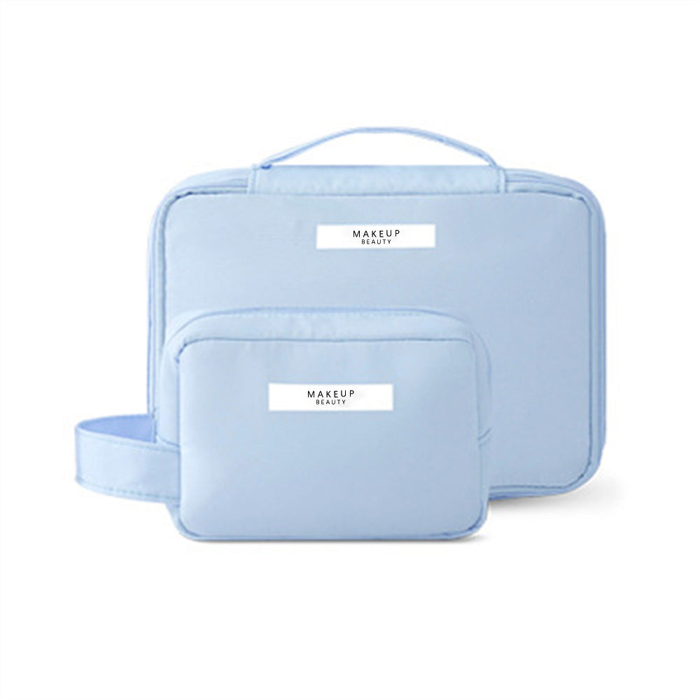 Dual Compartment Travel Makeup Organizer Kalsten