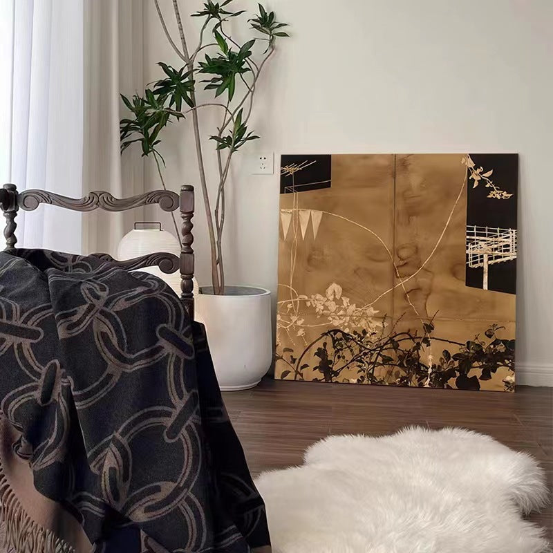 Nature-inspired decorative wall art