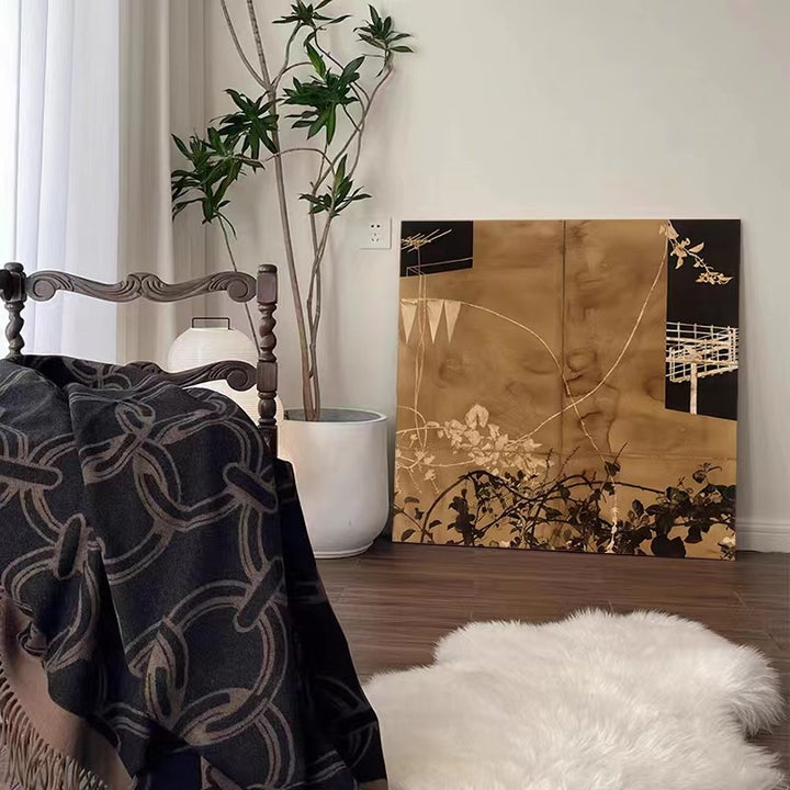 Nature-inspired decorative wall art