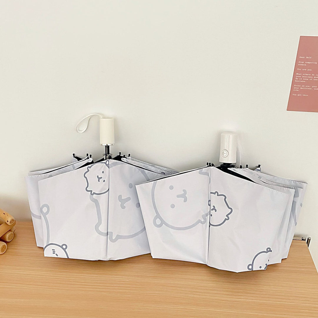 Women's Foldable Umbrella with Cute Animal Design Kalsten