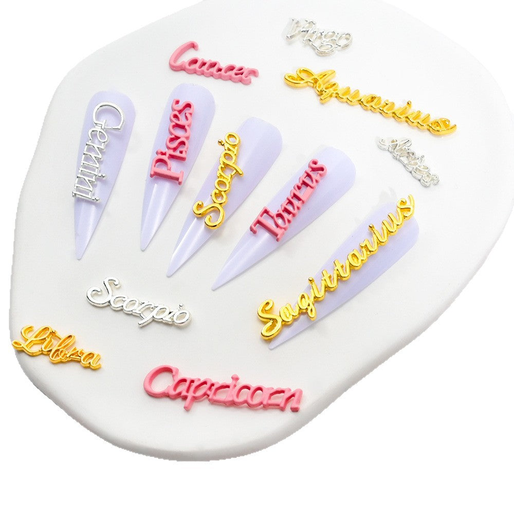 Zodiac Nail Art Charms