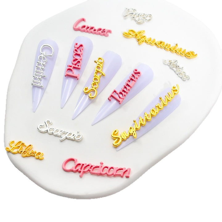 Zodiac Nail Art Charms