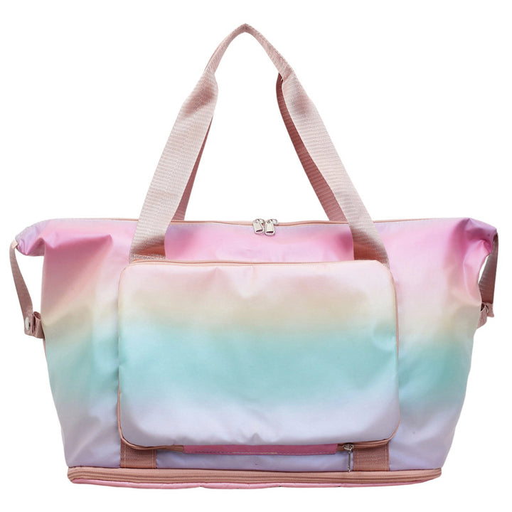 Color Block Travel Duffle Bag Kalsten