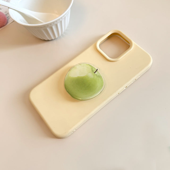 Apple motif refrigerator magnet Kalsten