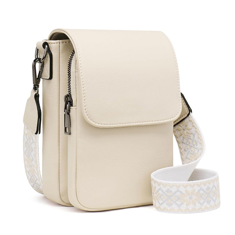 Fashionable shoulder bag with colorful adjustable shoulder strap Kalsten