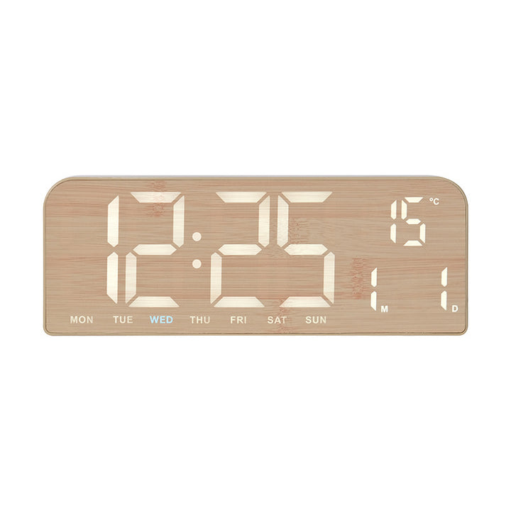 Digital Multi-Function Alarm Clock in Modern Textile Design Kalsten