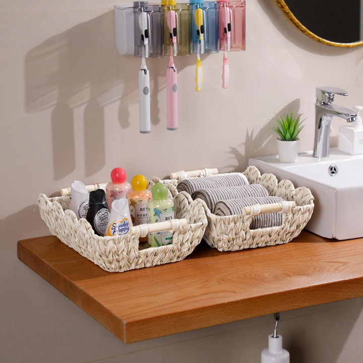 Decorative Woven Storage Caddy Kalsten
