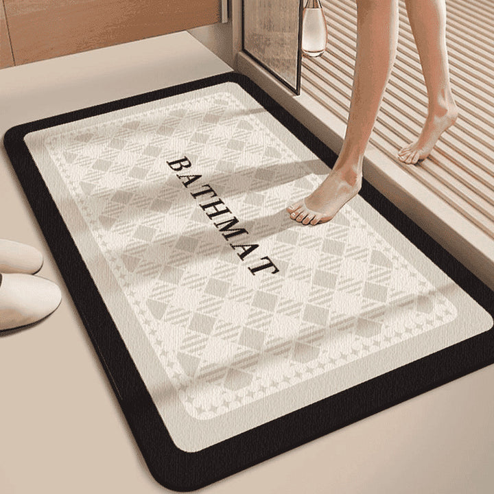 Absorbent Luxury Bathroom Mat Kalsten