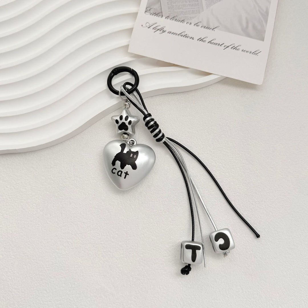 Cat-Themed Decorative Keychain Kalsten