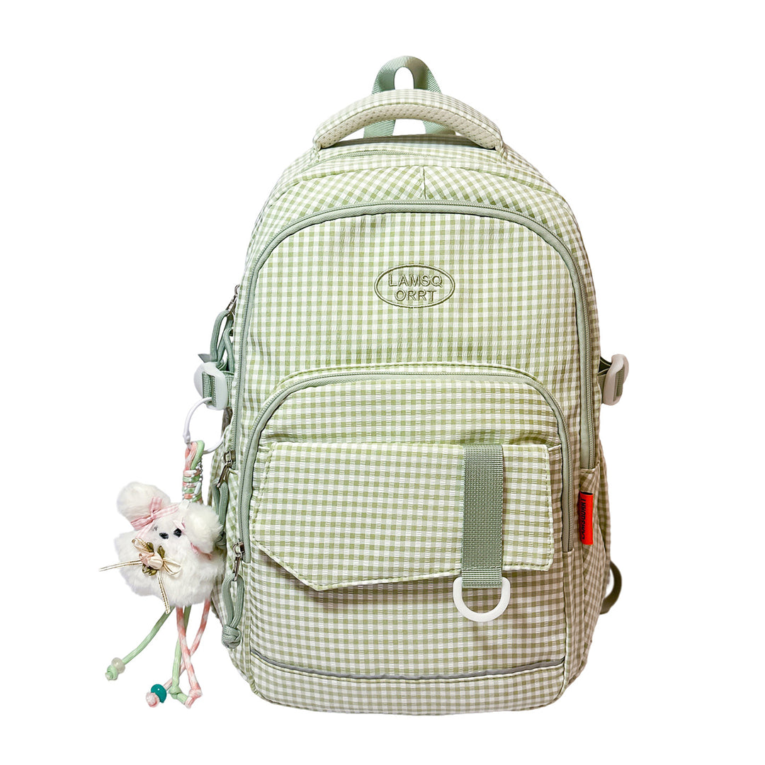Stylish Checkerboard Pattern Backpack Kalsten 1791205963