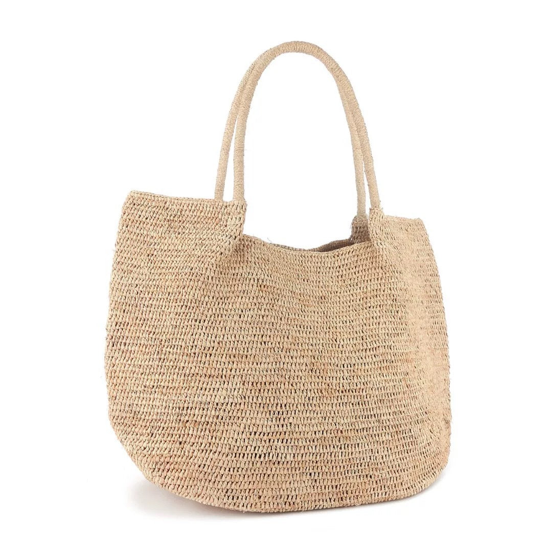 Handwoven raffia tote bag Kalsten