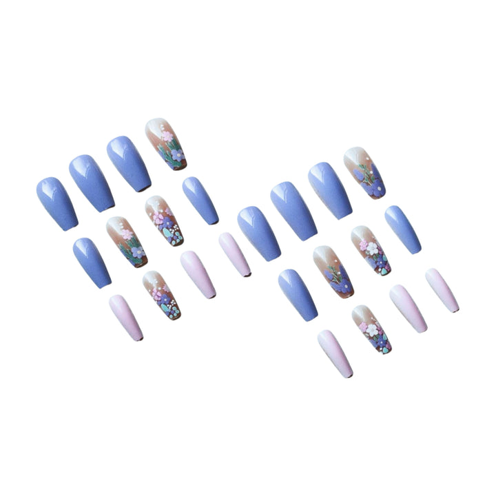 Artistic Floral Nail Design Set