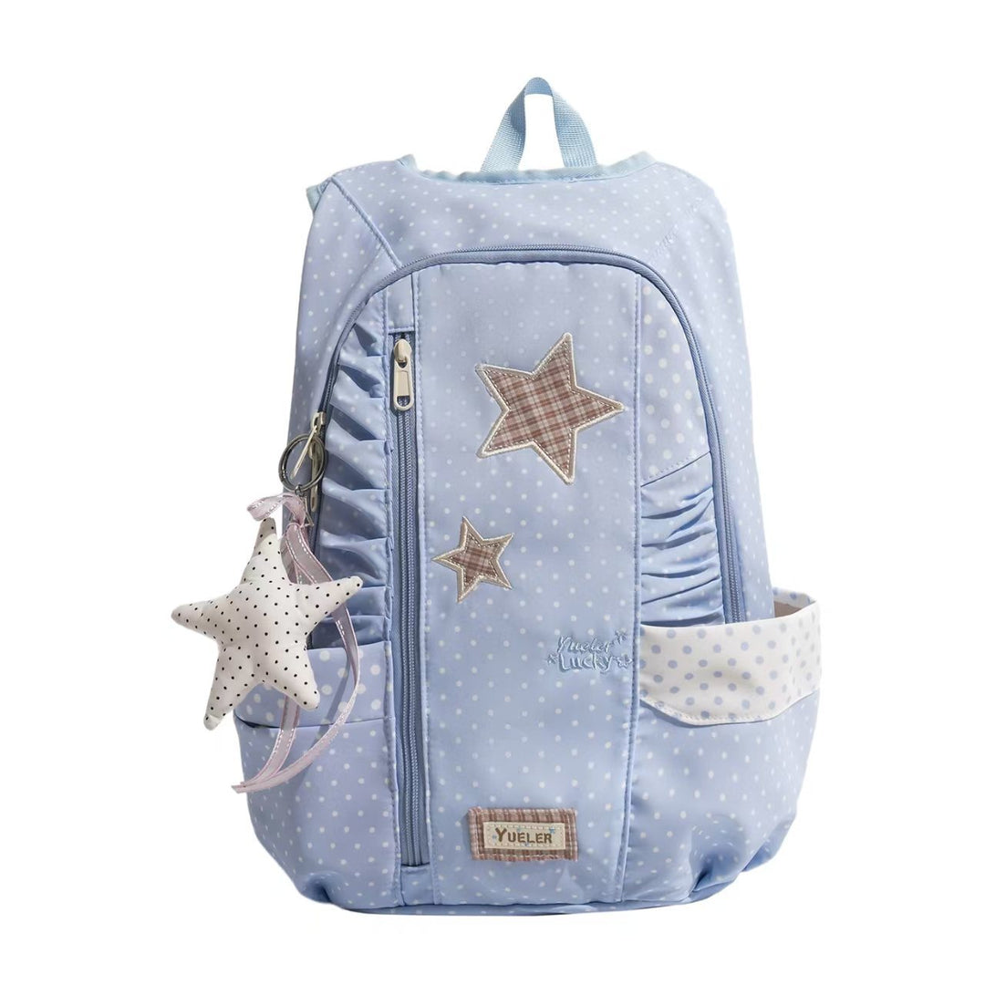 Star-Appliquéd Lightweight Backpack Kalsten