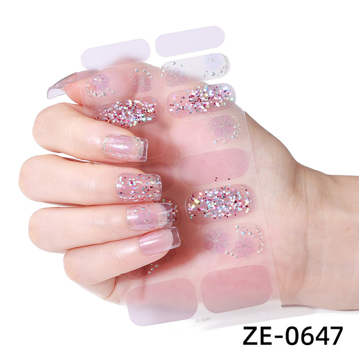Floral Nail Art Stickers