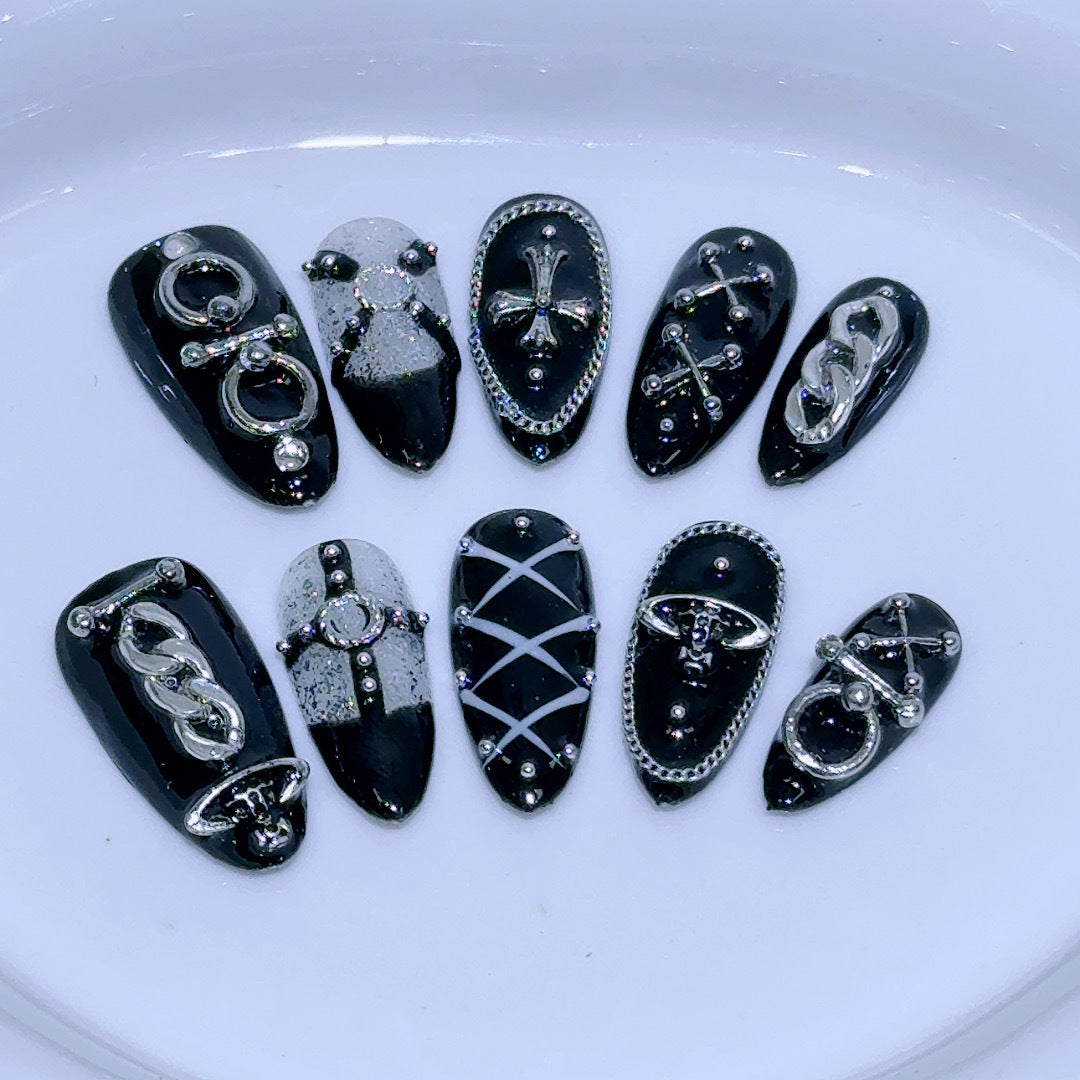 Decorative Gothic Nail Art Set