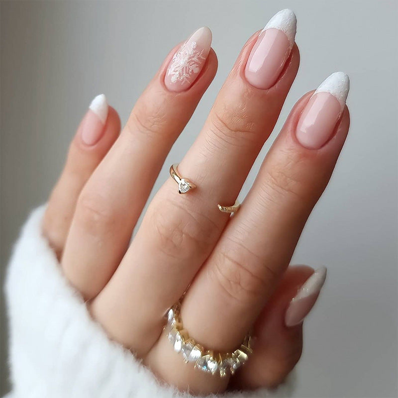 Artful stiletto nails with heart-shaped accents Kalsten
