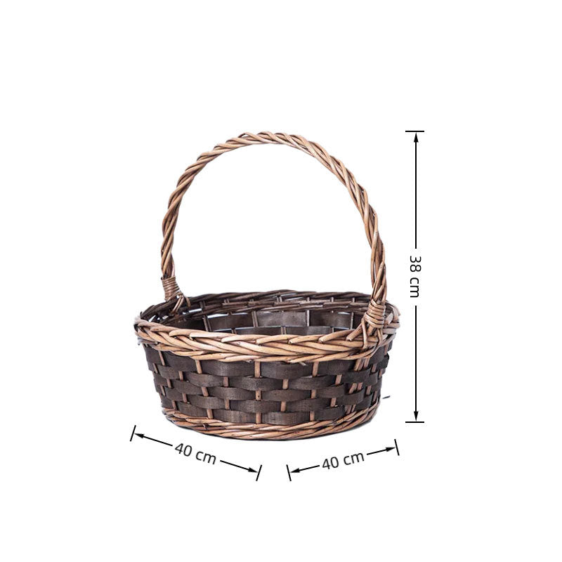 Handcrafted Decorative Woven Storage Basket Kalsten