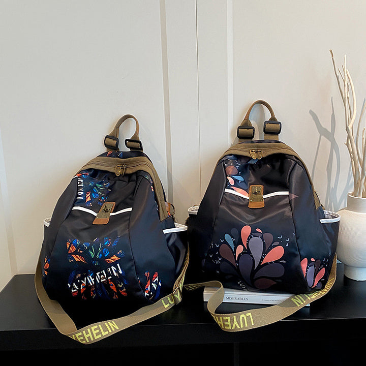 Artistic Floral Drawstring Backpack Kalsten