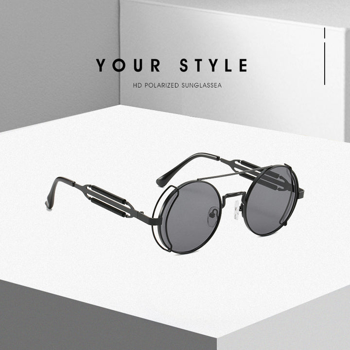 Women’s trendy vintage sunglasses with innovative wire design Kalsten
