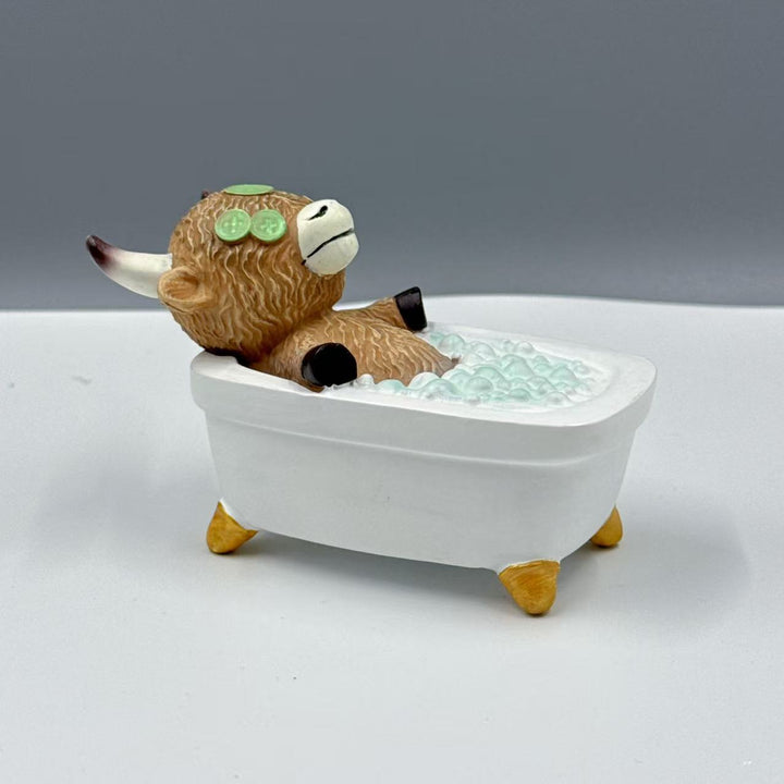 Duck figure in stylish relaxation bath Kalsten