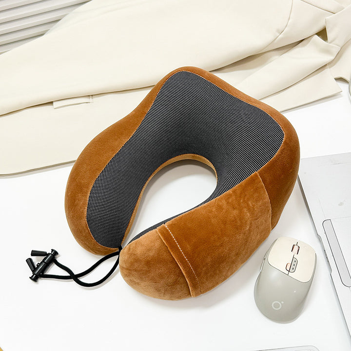 Women's ergonomic travel neck support pillow with breathable surface Kalsten
