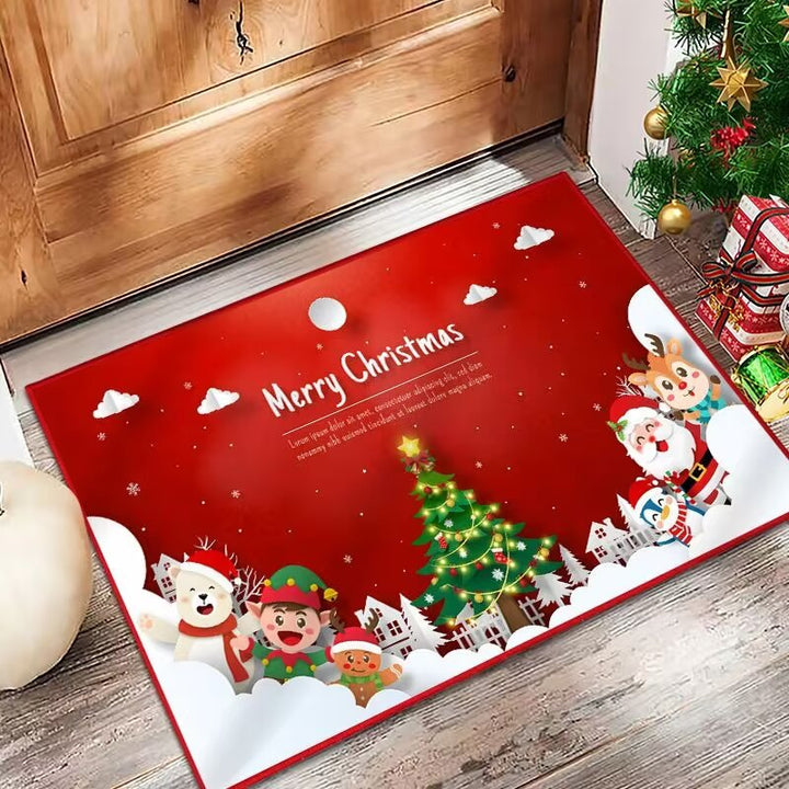 Festive Holiday Door Mat Kalsten