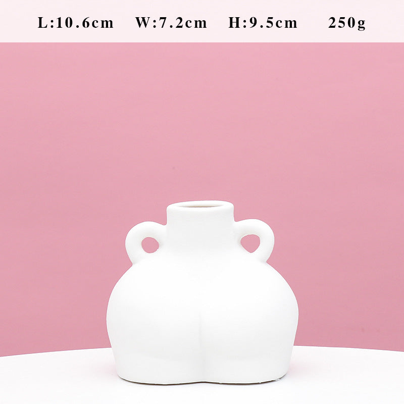 Artistic Ceramic Sculptural Vase Kalsten