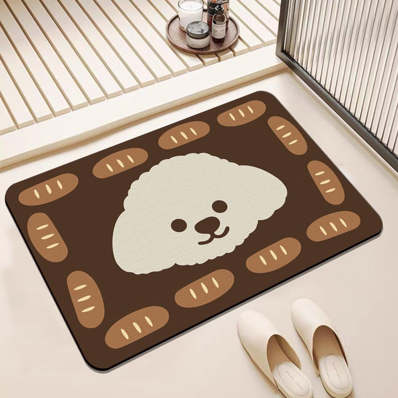Cute Animal-Themed Floor Mat