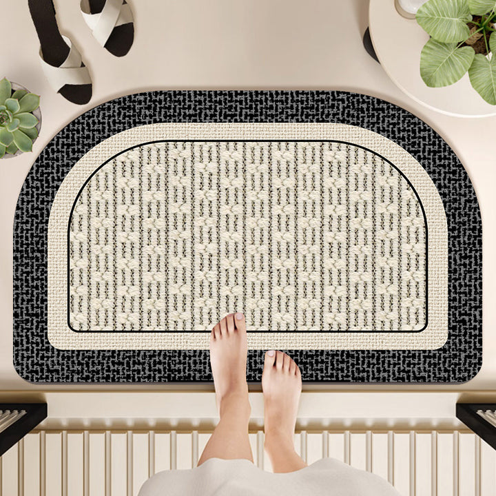 Floral Patterned Bath Mat