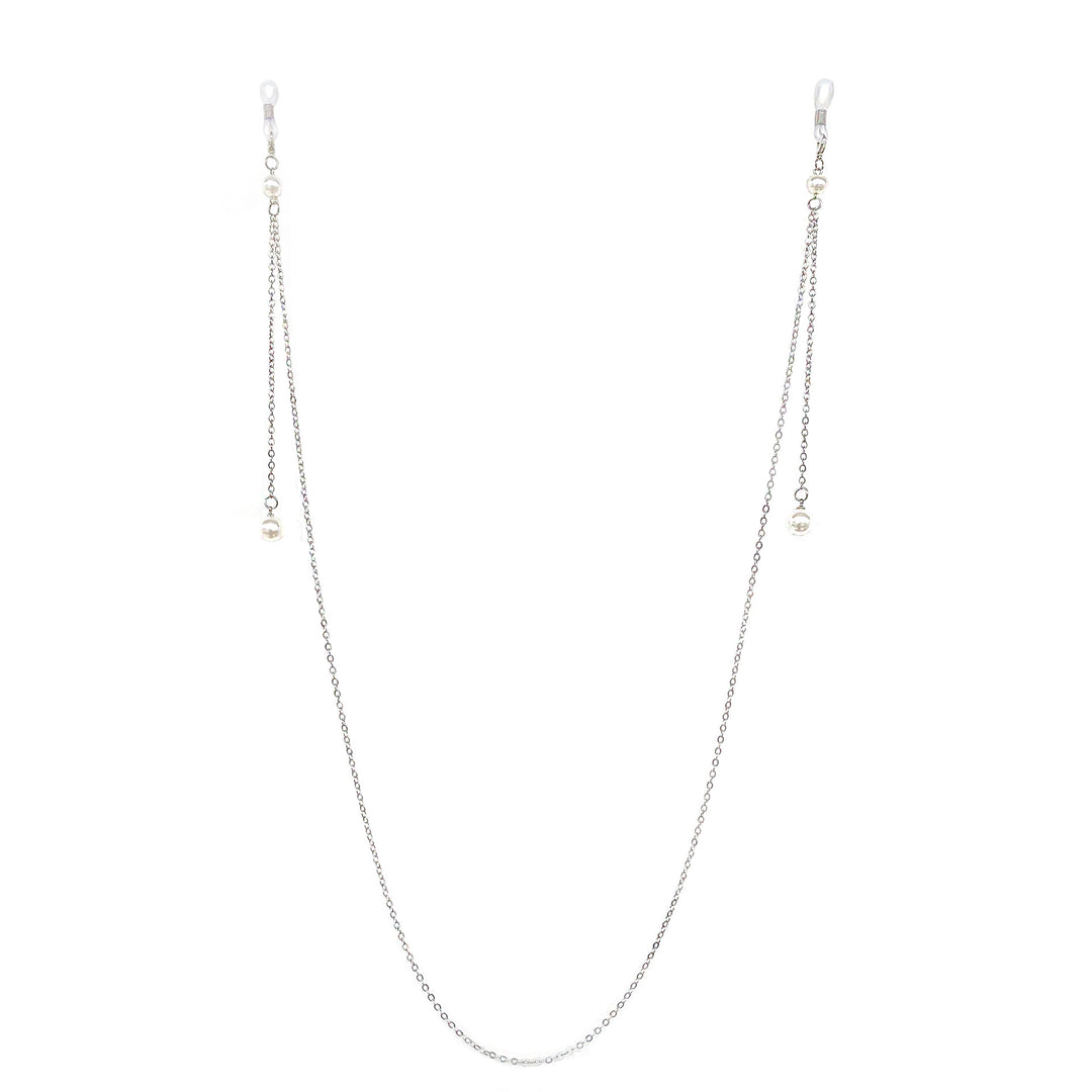 Elegant Pearl-Enhanced Eyewear Chain Kalsten