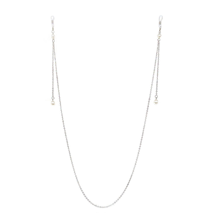 Elegant Pearl-Enhanced Eyewear Chain Kalsten