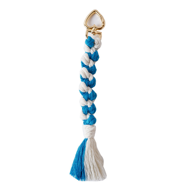 Decorative Macramé Keychain Holder Kalsten