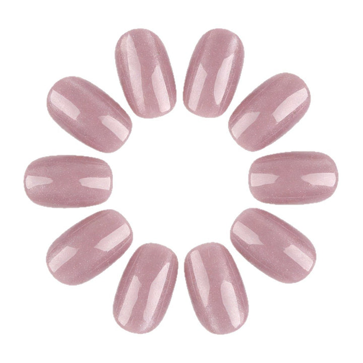 Decorative Heart Design Press-On Nails Kalsten