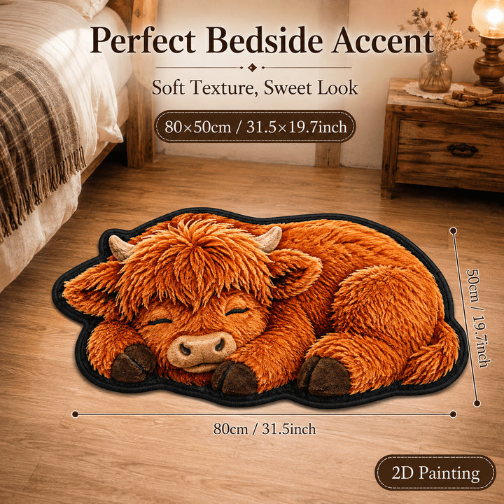Decorative Dog Print Bath Mat