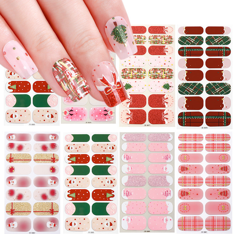Holiday-Themed Nail Art